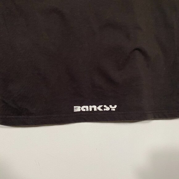 RARE *Original 2003 Banksy Turf War Exhibition Collector Tee by Puma mens size M - Picture 9 of 10